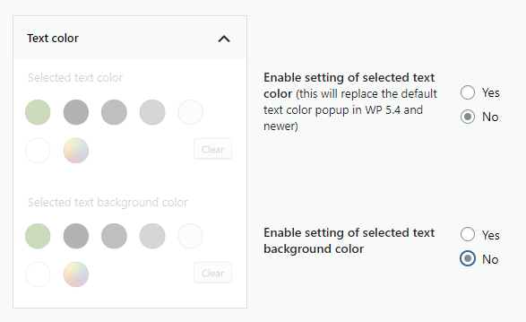 advanced editor tools 컬러 설정 advanced editor tools 컬러 설정